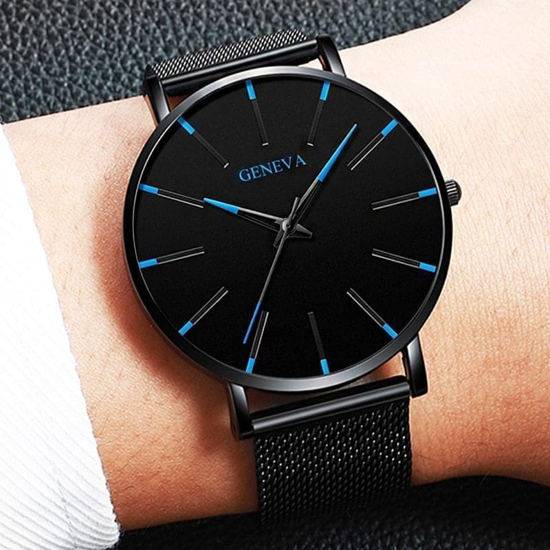 ⌚RELOJ STELLAR - GENEVA EN ACERO INOXIDABLE⌛