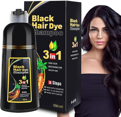 Shampoo 3 EN 1 CUBRE CANAS, NUTRE Y APORTA BRILLO NATURAL A TU CABELLO 👌👩🏻