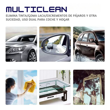 🫧MULTICLEAN - PASTAS LIMPIADORAS MULTIUSOS X 15🟦🚘