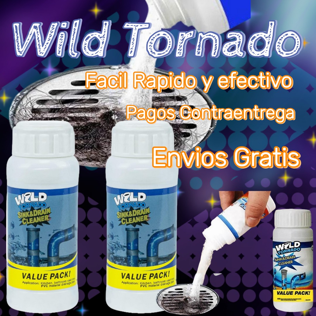 🚽TORNADO - DESTAPA CAÑERIAS 🌪️