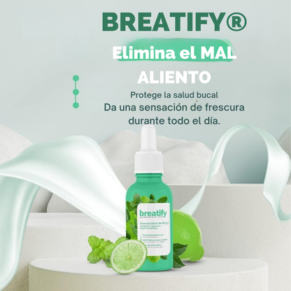 BREATIFY® GOTAS PARA EL MAL ALIENTO🍃🤮+ E-BOOK HIGIENE ORAL+ENVIO GRATIS